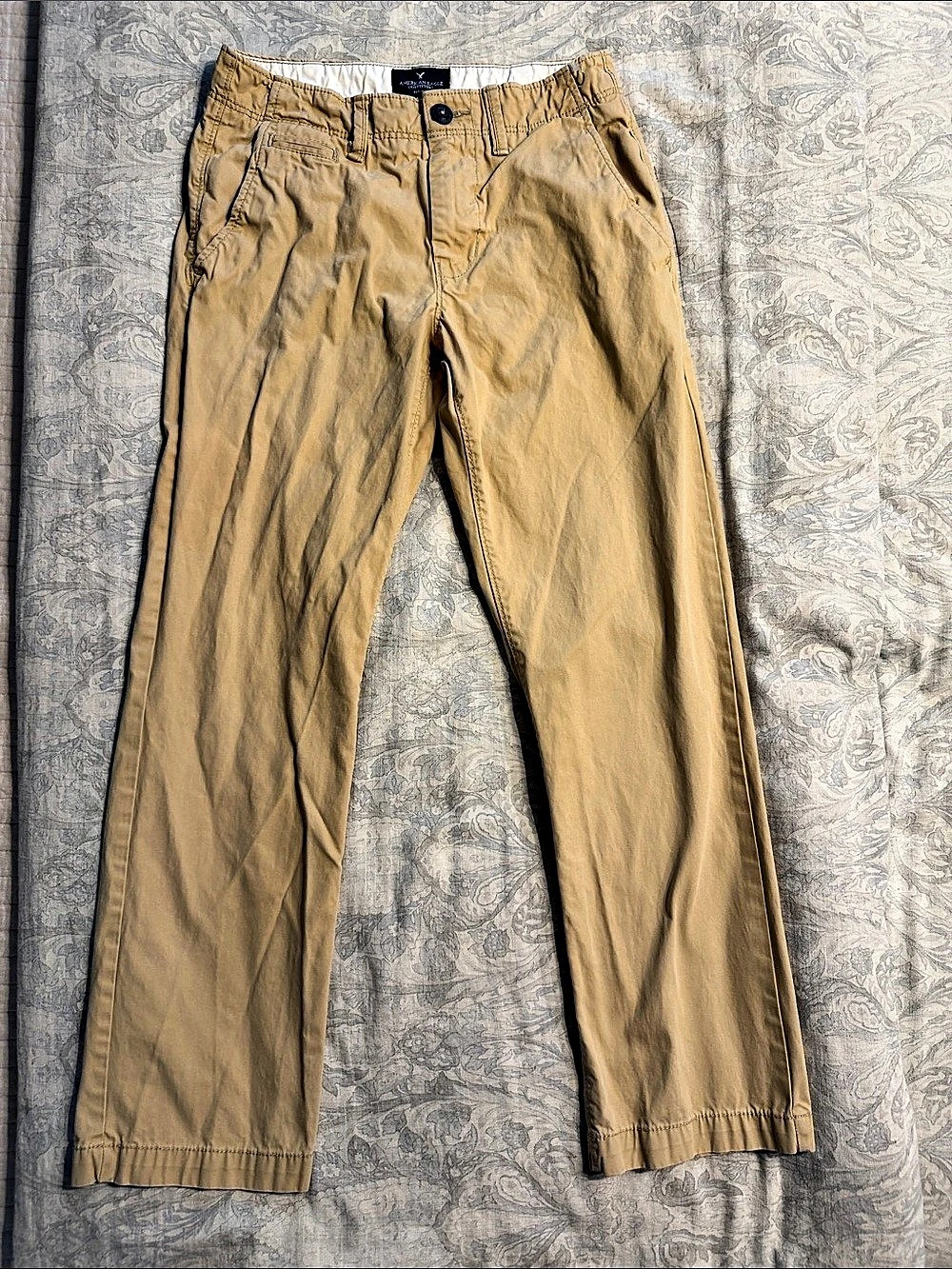 American Eagle Outfitters Original Straight Chino Pants Chinos Waist 28/30